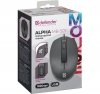Defender Mysz, myszka  przewodowa optyczna Alpha MB-507 1000DPI 3P Czarna